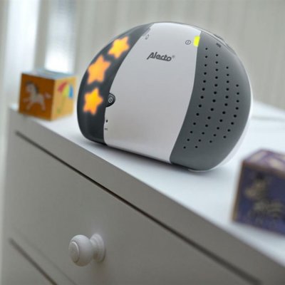 Alecto Baby Eco DECT dětská chůvička se světýlkem DBX-85 - Šedá - obrázek