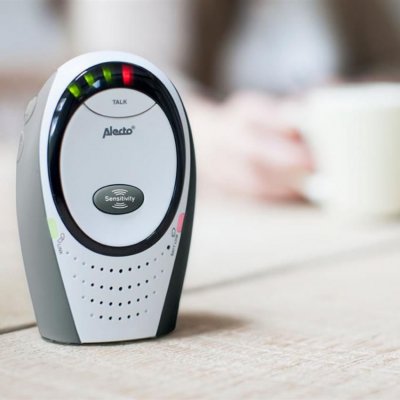 Alecto Baby Eco DECT dětská chůvička se světýlkem DBX-85 - Šedá - obrázek