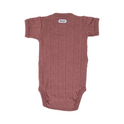 Lodger Romper Short Sleeves Tribe Rosewood - Vel. 80 - obrázek