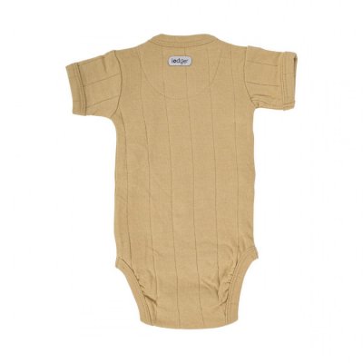 Lodger Romper Short Sleeves Tribe Sand - Vel. 68 - obrázek