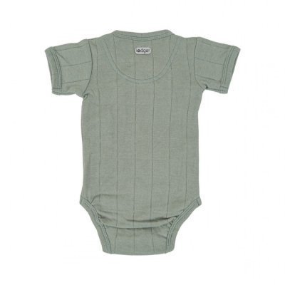 Lodger Romper Short Sleeves Tribe Silt Green - Vel. 68 - obrázek