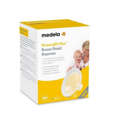 Medela prsní nástavec PersonalFit Flex 2 ks - Vel. XL - průměr 30 mm - obrázek