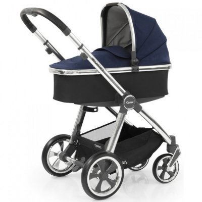 BabyStyle Oyster 3 hluboká korba 2022 - Rich Navy/Mirror - obrázek