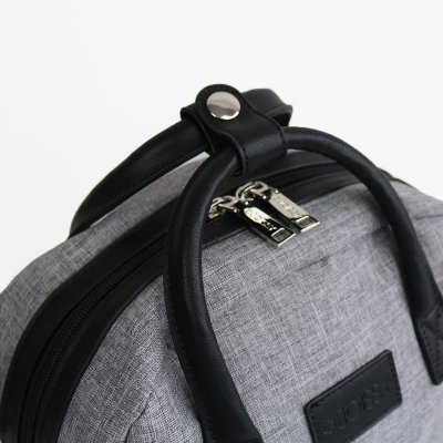 Joissy přebalovací batoh a taška na kočárek 2v1 Fave - Grey Melange - obrázek