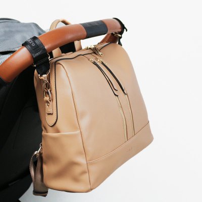 Joissy přebalovací batoh a taška na kočárek 2v1 Mini - Nude - obrázek