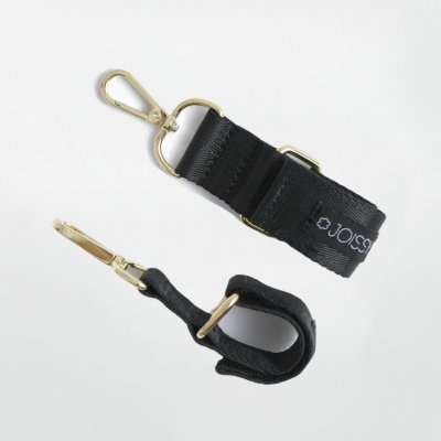 Joissy přebalovací batoh a taška na kočárek 2v1 Mini 2.0 - Black/Gold - obrázek