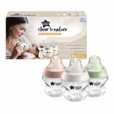 Tommee Tippee kojenecká láhev C2N 150 ml 3 ks - obrázek