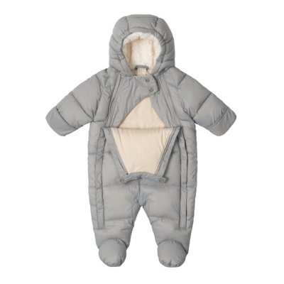 Leokid Baby Overall Eddy - Gray Mist, vel. 56 (0 - 3 měsíce) - obrázek