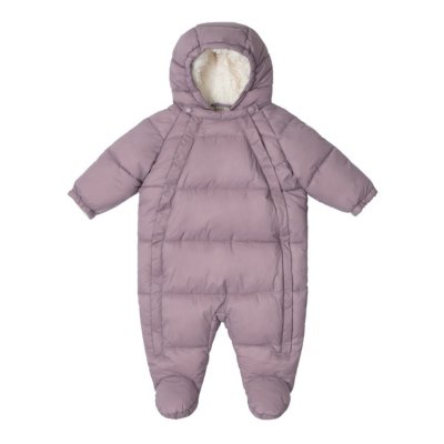 Leokid Baby Overall Eddy - Lilac Grey, vel. 74 (9 - 12 měsíců)