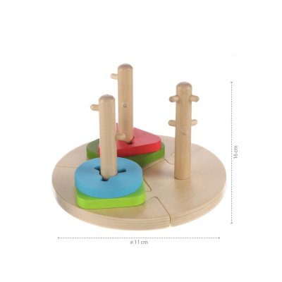 Zopa Dřevěné Montessori puzzle - obrázek