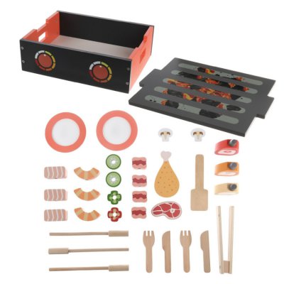 Zopa Dřevěný BBQ Gril set - obrázek