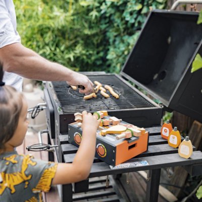 Zopa Dřevěný BBQ Gril set - obrázek