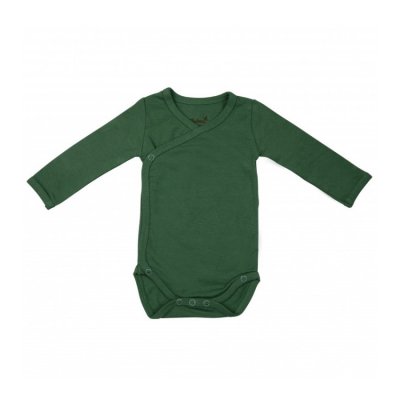 Timboo body s dlouhým rukávem Newborn - Aspen Green, vel. 62/68