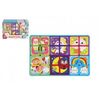 Teddies puzzle magnetické deskové - Fantazie - obrázek