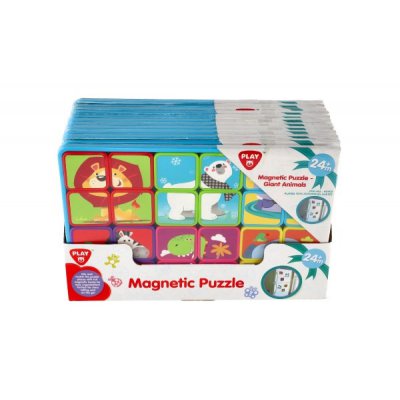 Teddies puzzle magnetické deskové - Zvířata - obrázek