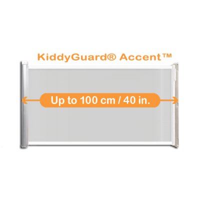 Lascal zábrana Kiddy Guard - Accent bílá (100 cm) - obrázek