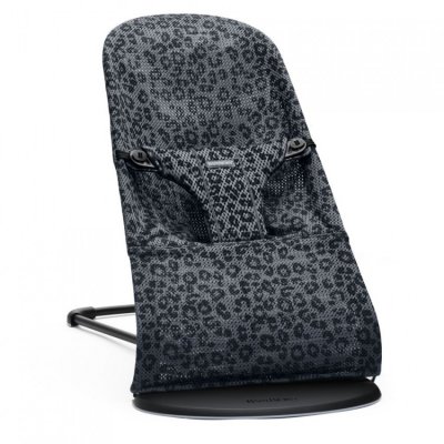 BabyBjörn lehátko Bouncer Bliss Mesh - Anthracite/Leopard