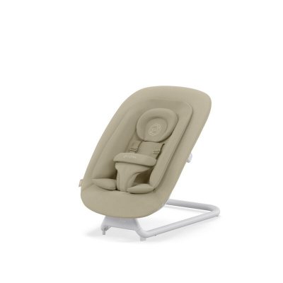 Cybex Gold Lemo/Click & Fold Lehátko  - Sand White - obrázek