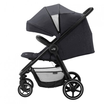 Britax Römer B-Agile R kočárek - Black Shadow/Brown 2023 - obrázek