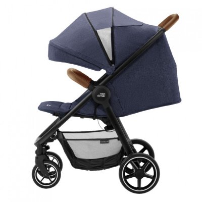 Britax Römer B-Agile R kočárek - Navy Ink/Brown 2023 - obrázek