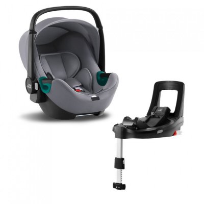 Britax Römer Baby-Safe 3 i-Size Bundle Flex iSense - Frost Grey 2022