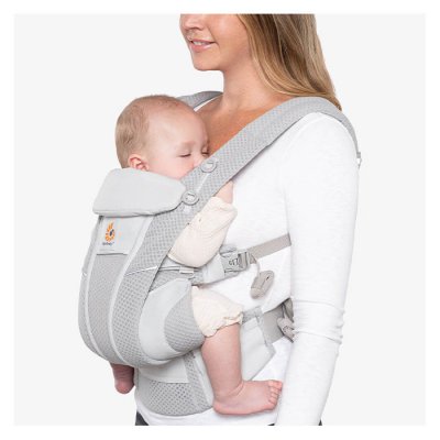 Ergobaby nosítko Omni Breeze - Pearl Grey - obrázek