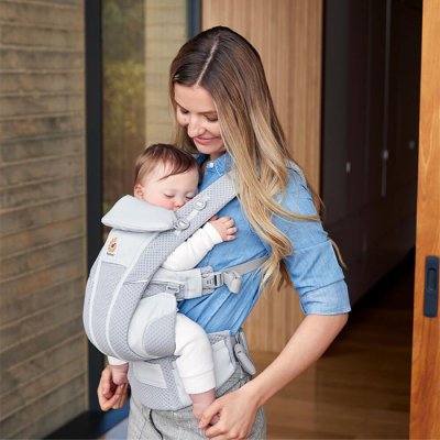 Ergobaby nosítko Omni Breeze - Pearl Grey - obrázek