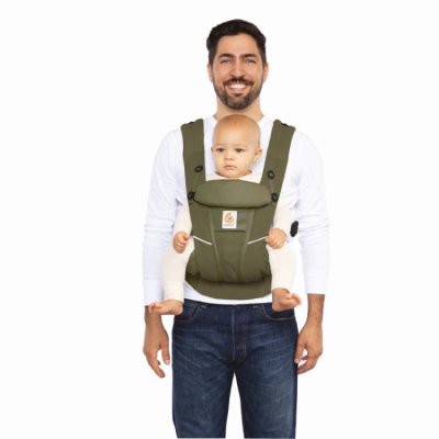 Ergobaby nosítko Omni Breeze - Olive Green - obrázek