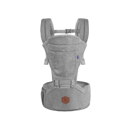 EcoViking Baby Carrier 360° - Grey Melange - obrázek