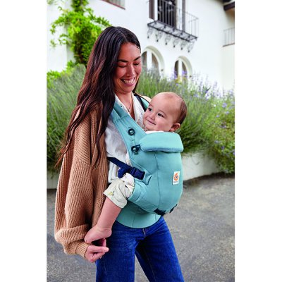 Ergobaby nosítko Adapt Soft Touch Cotton - Slate Blue - obrázek