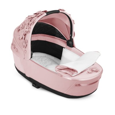 Cybex Platinum Priam Lux korba Simply Flowers - Light Pink - obrázek