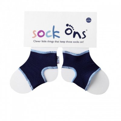 Sock Ons držák ponožek - Navy  6-12m