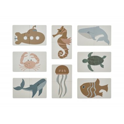 Liewood Brett Puzzle pro nejmenší - Sea Creature/Sandy