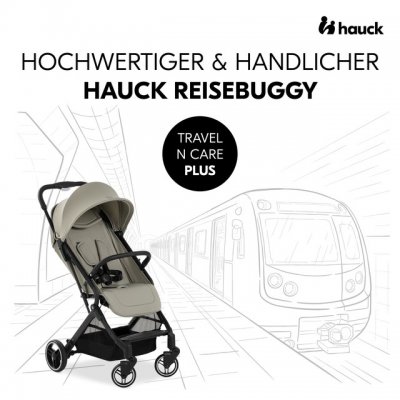 Hauck Travel N Care Plus Cestovní kočár - Olive Green - obrázek