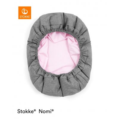 Stokke Nomi Novorozenecký set Black/Grey Pink - obrázek