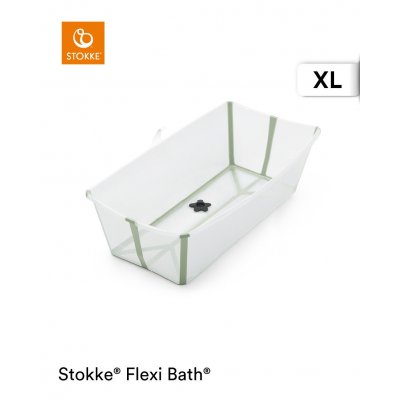 Stokke Flexi Bath X-Large Bundle Transparent Green - obrázek