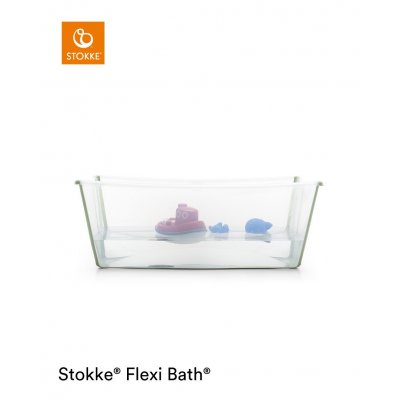 Stokke Flexi Bath X-Large Bundle Transparent Green - obrázek