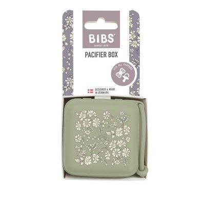 BIBS x Liberty Krabička na dudlíky - Sage - obrázek