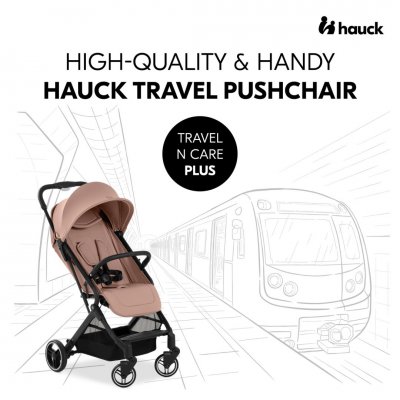 Hauck Travel N Care Plus Cestovní kočár - Hazelnut - obrázek