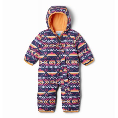 Columbia Snuggly Bunny Bunting - Sunset Peach Checkered Peaks, vel. 12 - 18 m - obrázek