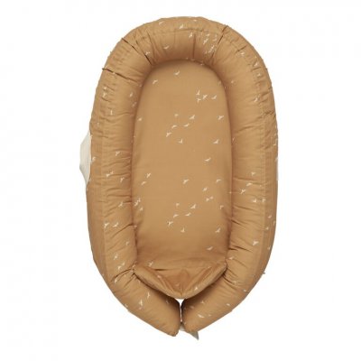 Voksi Hnízdečko Baby Nest Premium - Warm Beige Flying - obrázek