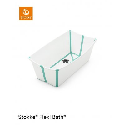 Stokke Flexi Bath Vanička White Aqua + Zdarma Lehátko - obrázek