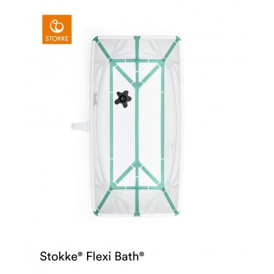 Stokke Flexi Bath Vanička White Aqua + Zdarma Lehátko - obrázek