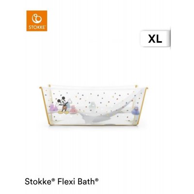 Stokke Flexi Bath Vanička X-Large Mickey Celebration + Zdarma Lehátko - obrázek