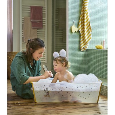 Stokke Flexi Bath Vanička X-Large Mickey Celebration + Zdarma Lehátko - obrázek