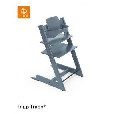 Stokke Tripp Trapp Židlička + DÁREK Baby Set Fjord Blue - obrázek