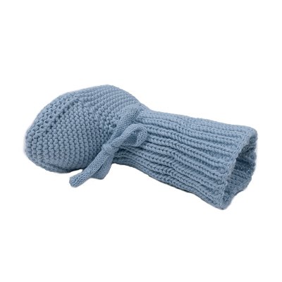 Lodger Slipper Knit Blue Fogg 0 - 6 měsíců - obrázek