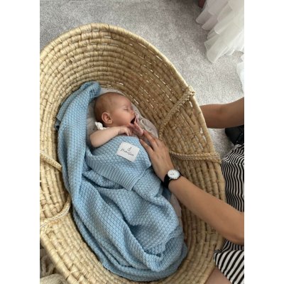MimiLove Baby Bambusová dečka - Smetanová - obrázek
