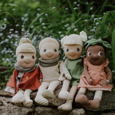 Rubens Barn Set oblečení pro panenku EcoBuds - Summer - obrázek