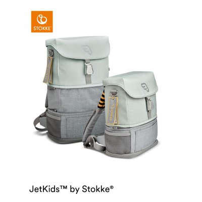 Jetkids by Stokke BedBox + Crew Backpack Zdarma - Green Aurora - obrázek